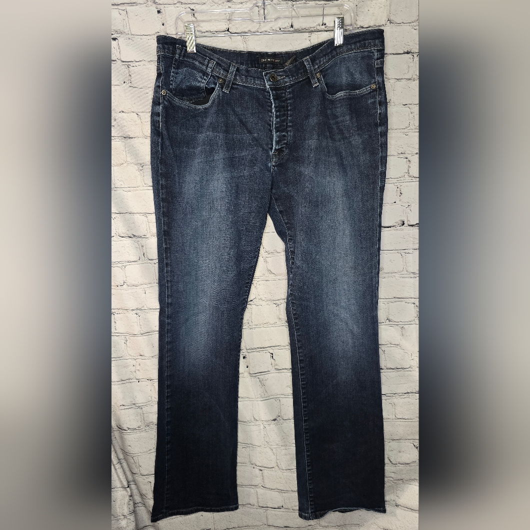 Men's John Varvatos Star Usa Bowery Blue Jeans Size 38r